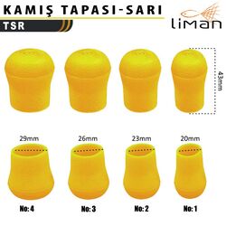 Liman - Liman Kamış Tapası Sarı - 10 Adetli