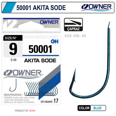 OWNER - Owner 50001 Akita Sode Blue İğne