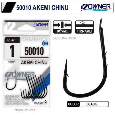 OWNER - Owner 50010 Akemi Chinu Black İğne