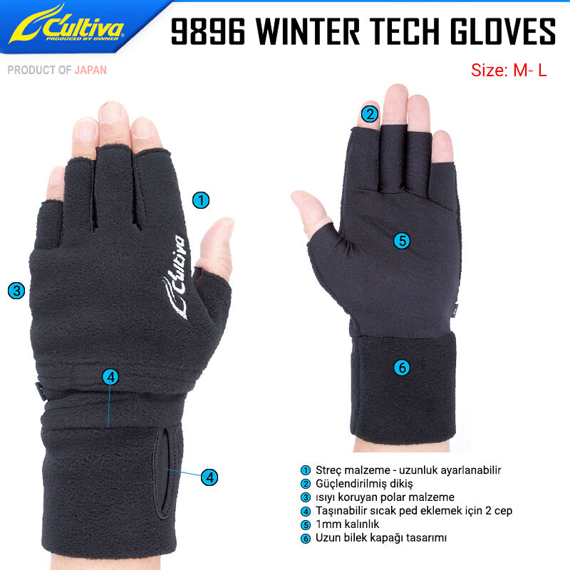 CULTIVA - Owner 9896 Winter Tech Gloves