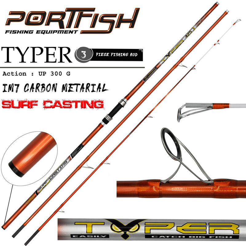 PORTFISH - Portfish Typer 425 cm 3 Parça Surf Kamış