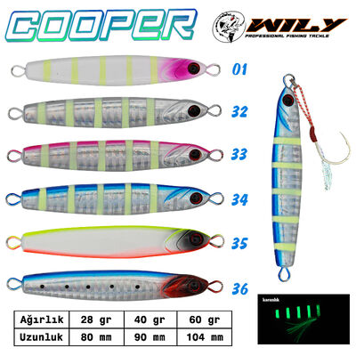 Wily - Wily Cooper Jig 60 gr 104 mm