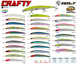 Wily - Wily Crafty 14.5 cm Maket Balık 19.5 gr (0-0.6M)