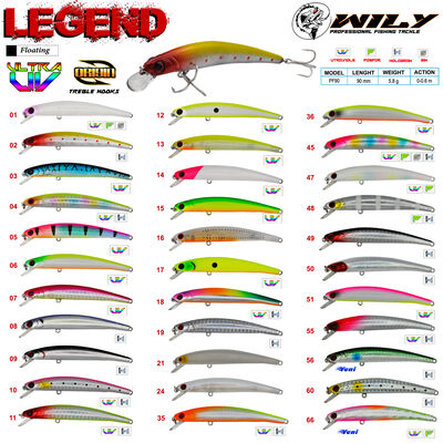 Wily - Wily Legend 9 cm Maket Balık 5.8 gr (0-0.6M)